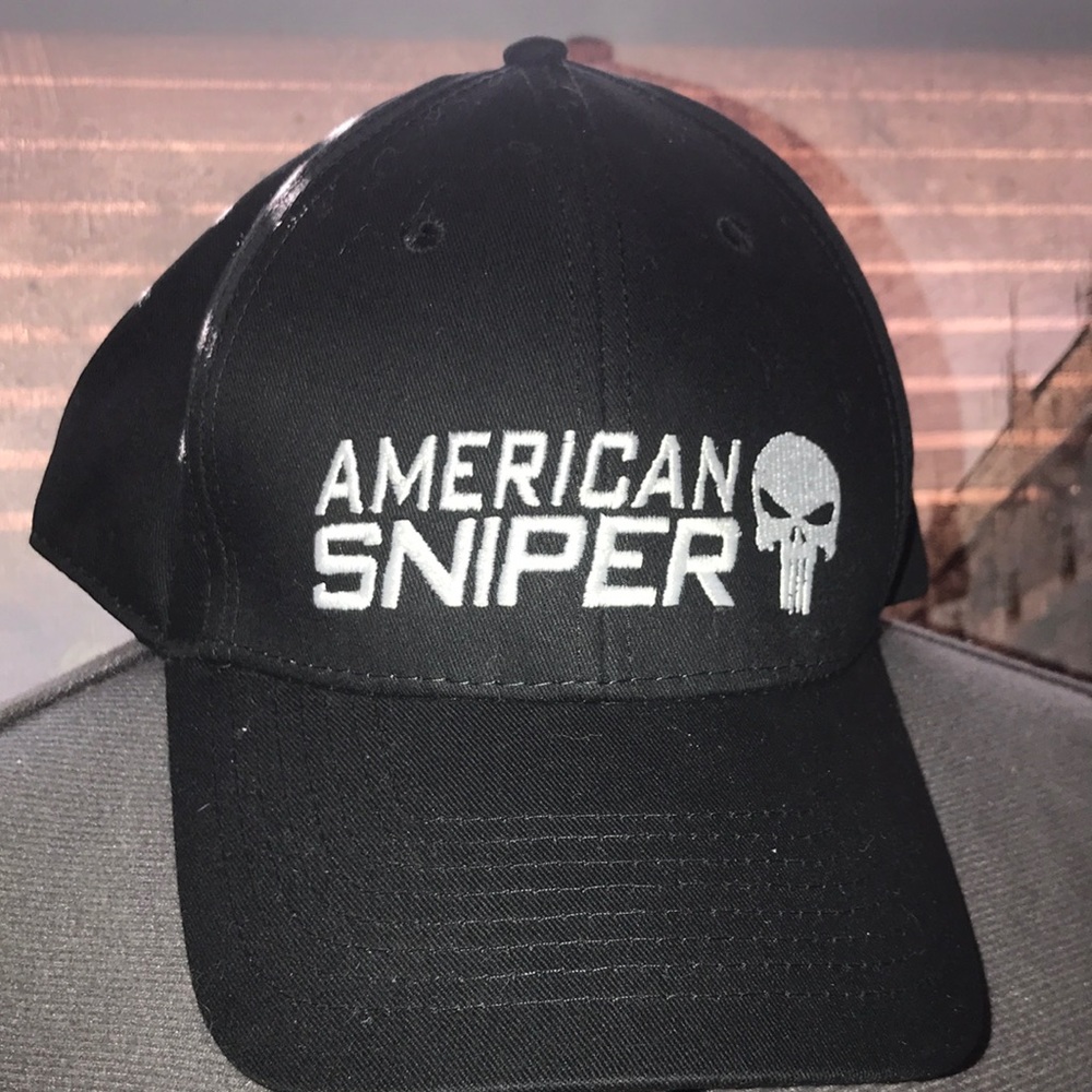 NWT American Sniper Velcroback Hat Made In USA